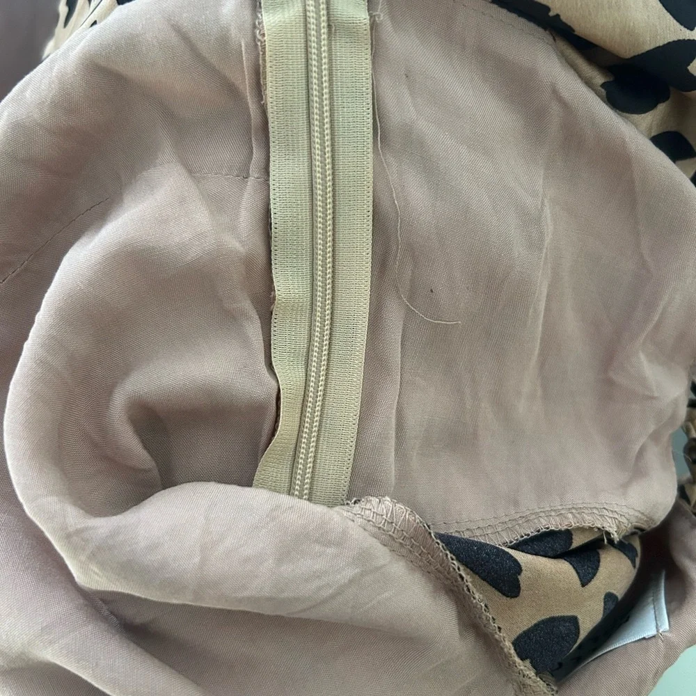 Hello Molly Leopard Print Slip Midi Dress - Picture 6 of 8